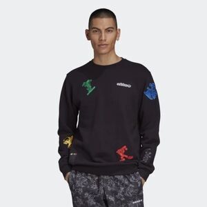 Adidas Disney Goofy Crew Sweatershirt Size Small NWT